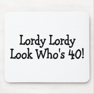 Lordy Lordy LookWhos 40 svart Musmatta