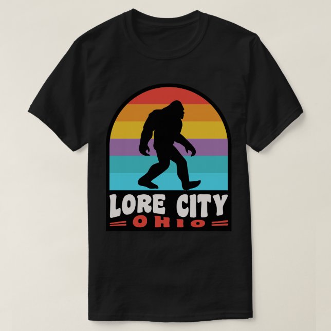 Lore City Ohio Salt Fork State Park T Shirt (Design framsida)