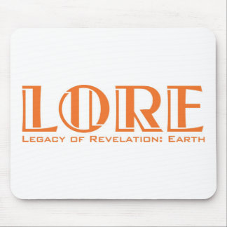 LORE Mousepad, vit Musmatta
