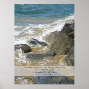 Lore Ocean-citat - Newport Beach-scen Poster