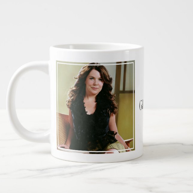Lorelai Gilmore Porträtt Jumbo Mugg (Vänster)