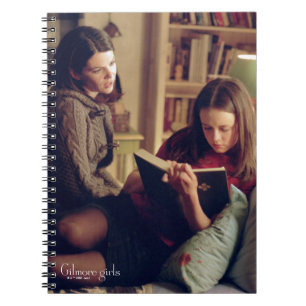 Lorelai och Rory Sitta i Bedroom Anteckningsbok