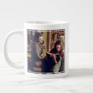 Lorelai och Rory Sitta i Bedroom Jumbo Mugg