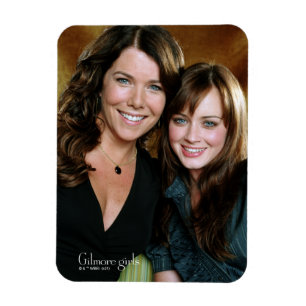 Lorelai & Rory Close Porträtt Magnet