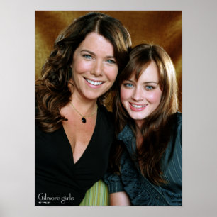 Lorelai & Rory Close Porträtt Poster