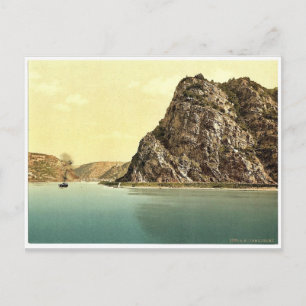 Loreli, Rhen, Tyskland magnifikt fotot Vykort