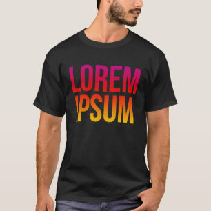 Lorem Ipsum Coola Dummy Text Nonense Quote T Shirt