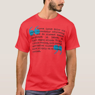 Lorem Ipsum Dolor Latin fraser T Shirt