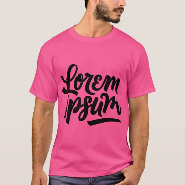 Lorem Ipsum flicka T Shirt (Framsida)