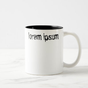 Lorem ipsum Två-Tonad mugg