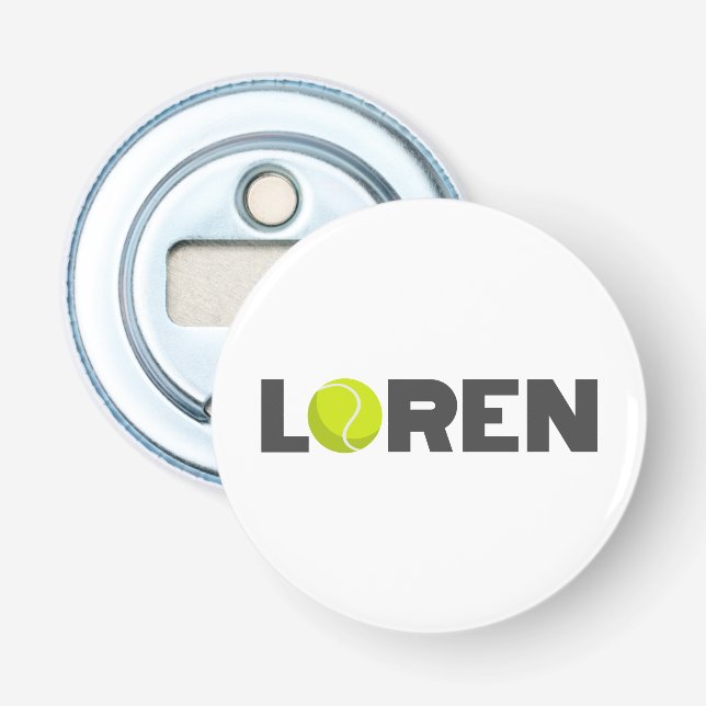 Loren Tennis Flasköppnare (Framsidan)