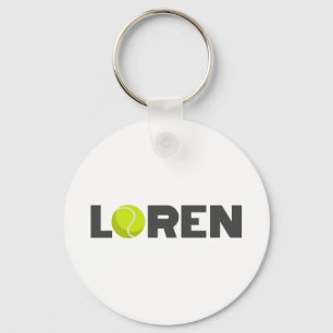 Loren Tennis Nyckelring