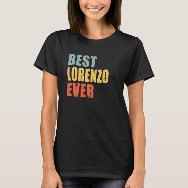 Lorenzo Best AldriLorenzo T Shirt (Framsida)