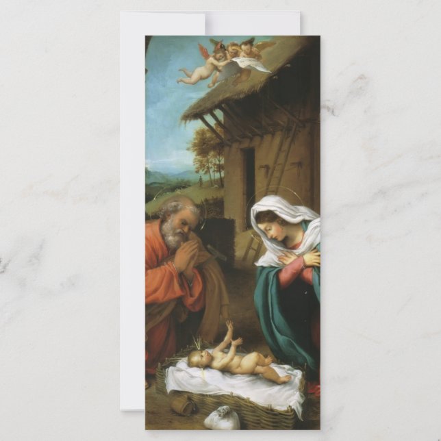 Lorenzo Lotto- Kristus Nativitet (Framsida)