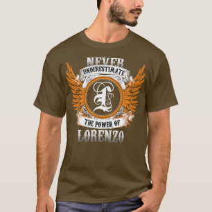Lorenzo Namn Shirt underskattar aldrig effekten av T