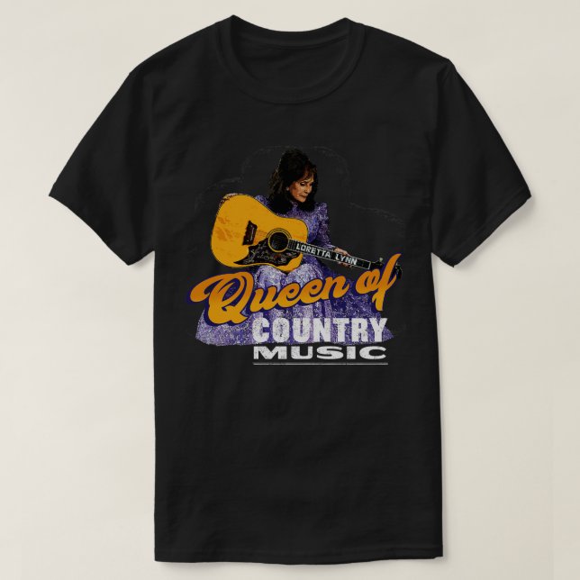 Loretta Lynn T Shirt (Design framsida)