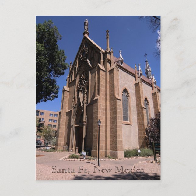 Loretto Chapel, Santa Fe, NM-vykort Vykort (Framsida)