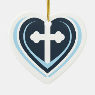 Loretto före detta studenskaprydnad julgransprydnad keramik