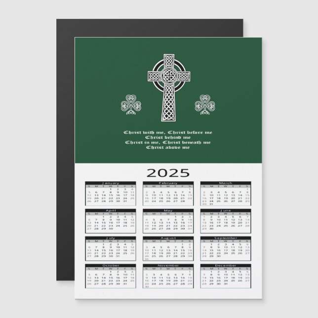 Lorica Saint patrick Prayer (kort) (Fram/baksida)