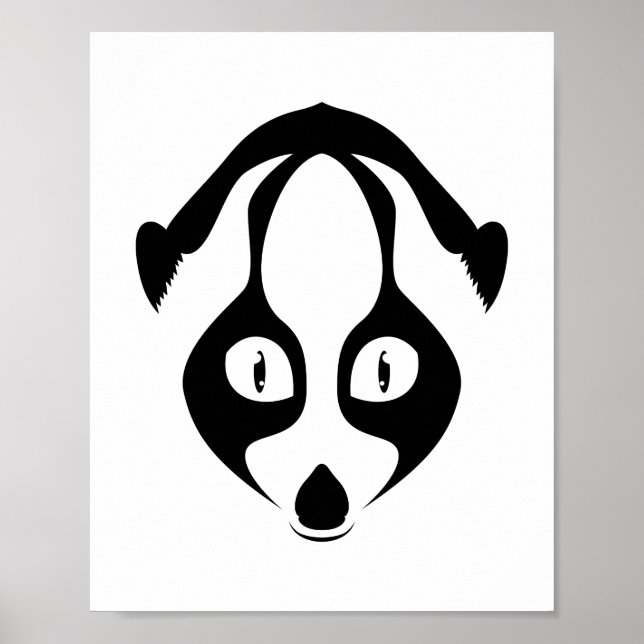 Loris Ansikte Poster (Framsidan)