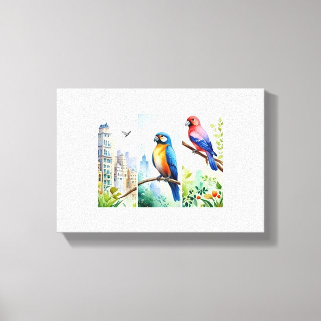 loritos canvastryck (Framsida)