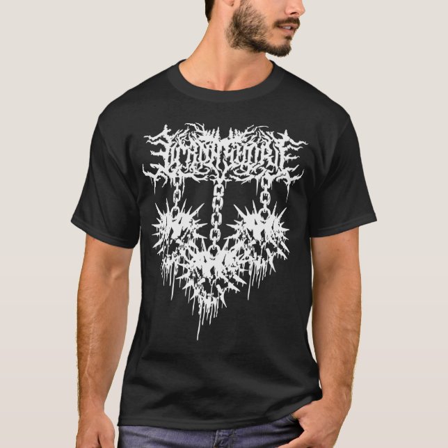Lorna Shore - Spiked Heart T Shirt (Framsida)