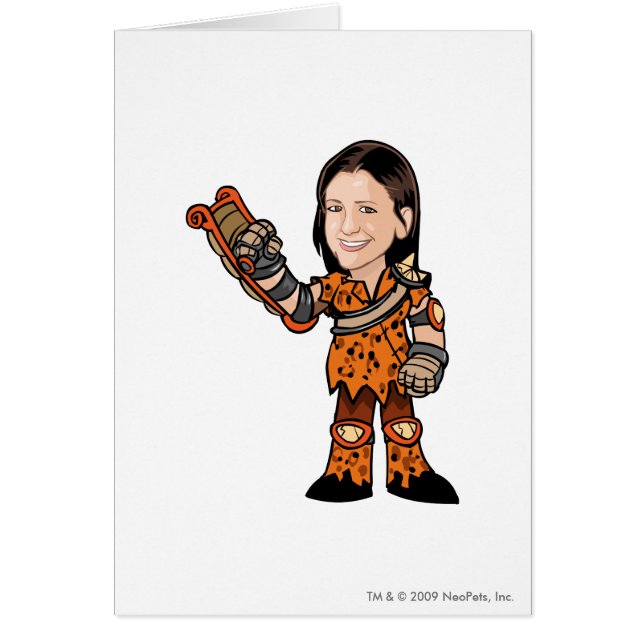 LornaDesparow Tyrannia bemannar spelare Hälsningskort (Framsidan)