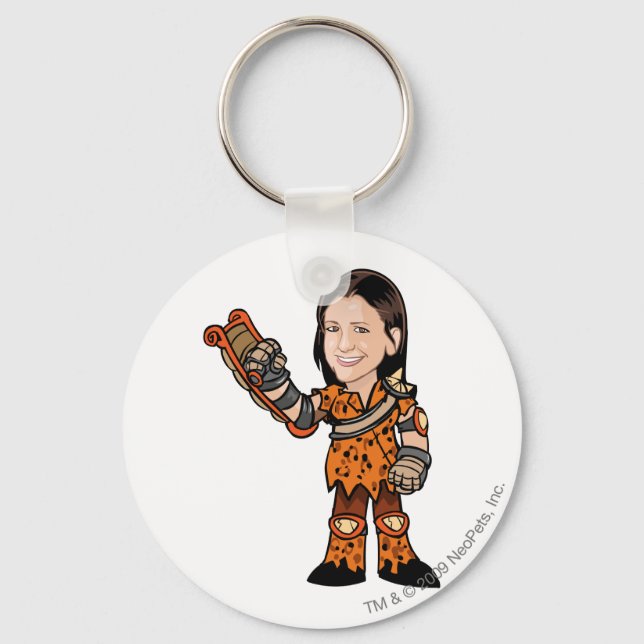 LornaDesparow Tyrannia Staff Player Nyckelring (Framsida)