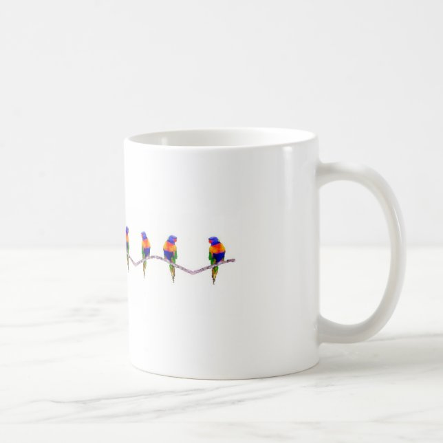 Lorra Lorra Lorikeets Kaffemugg (Höger)