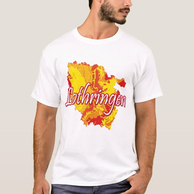 Lorraine - Lothringen T Shirt (Framsida)