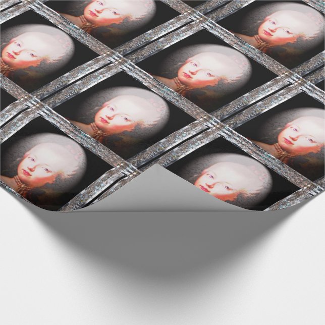 Lorraynna Fransk Baroque Ultra Lodrät (30 fot) Presentpapper (Hörn)