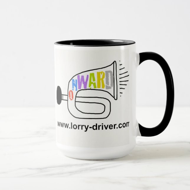 lorry-driver.com mugg (Höger)