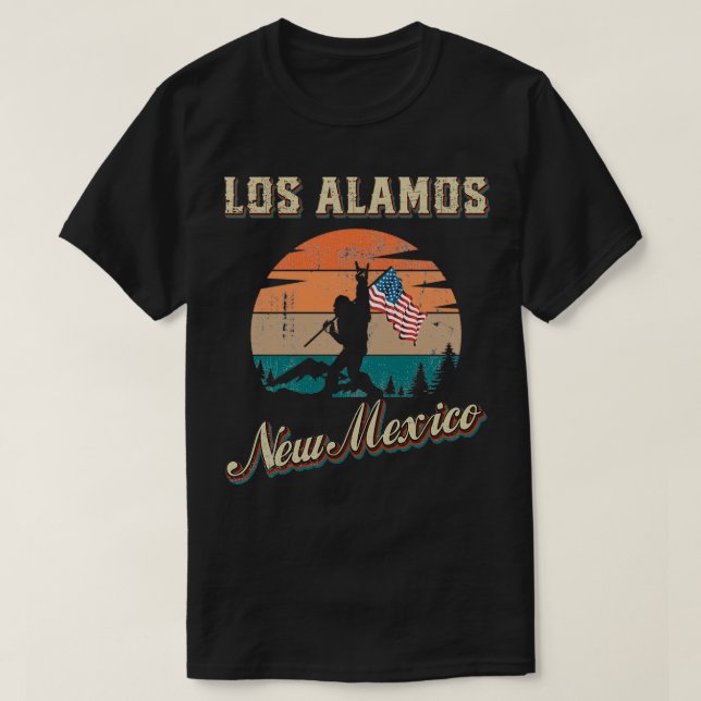 Los Alamos New mexico T Shirt (Design framsida)