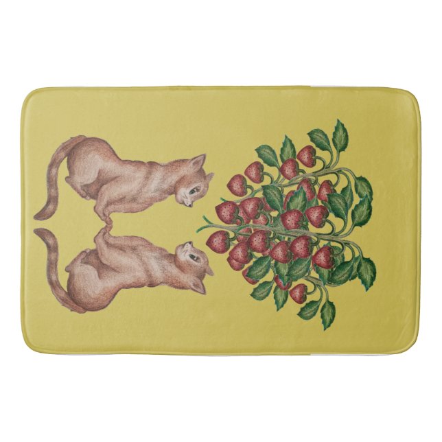 Los amantes de frutillas  badrumsmatta (Framsidan)
