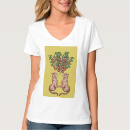Los amantes de frutillas Camiseta T Shirt