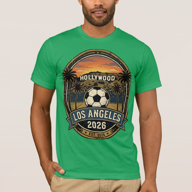 Los Angeles 2026 VM-värdstad Vintage T Shirt (Framsida)