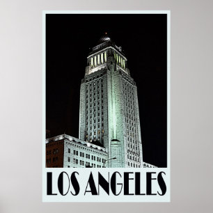 Los Angeles 36 x 24 affisch