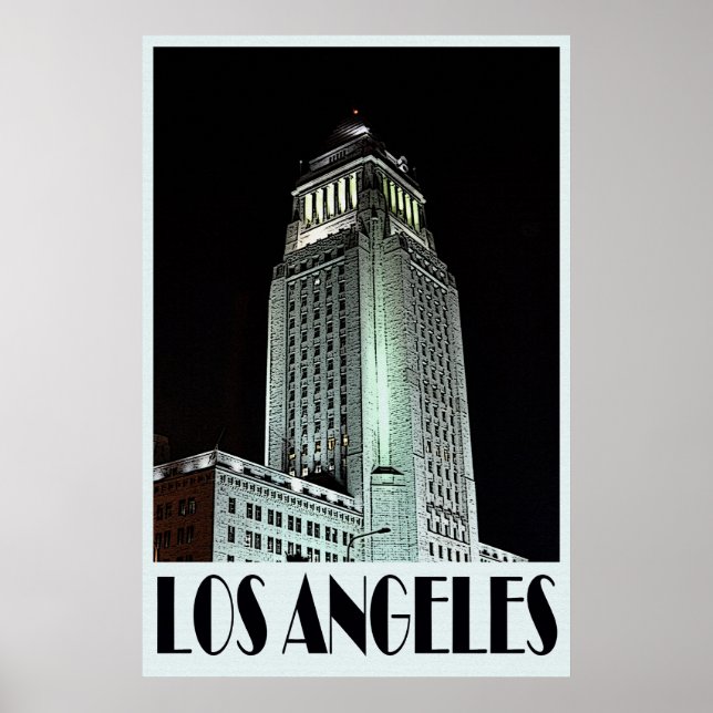 Los Angeles 36 x 24 Poster (Framsidan)
