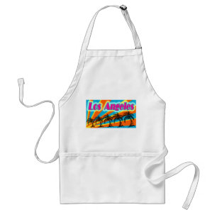 Los Angeles 5 Handflatan Träd Apron Förkläde