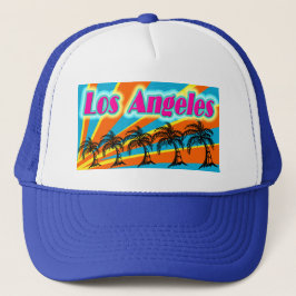Los Angeles 5 Handflatan Träd Hat Keps
