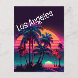 Los Angeles 80's Vibe Vykort