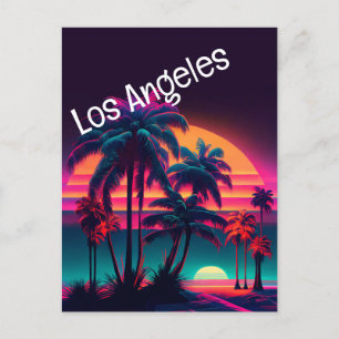 Los Angeles 80's Vibe Vykort