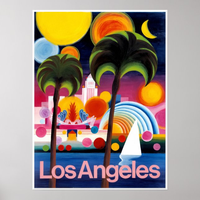 Los Angeles-affisch Poster (Framsidan)