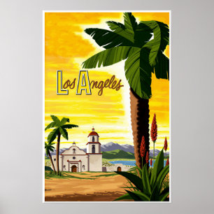 Los Angeles-affisch Poster