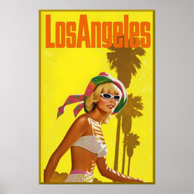 Los Angeles-affisch Poster (Framsidan)