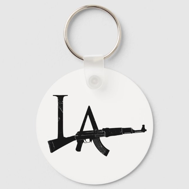 Los Angeles AK47 Nyckelring (Framsida)