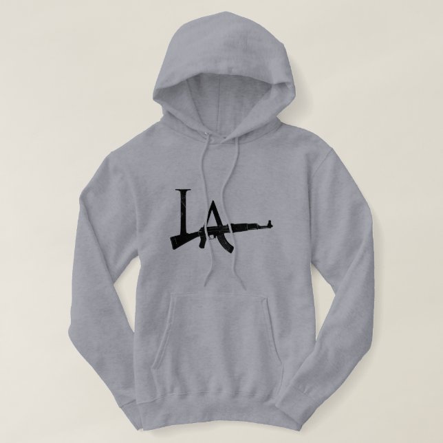 Los Angeles AK47 Sweatshirt Med Luva (Design framsida)