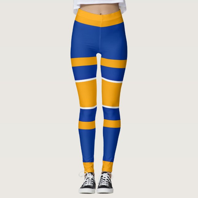 "LOS ANGELES" - Aktivtraktsleggings Leggings (Framsida)