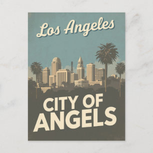 Los Angeles Änglarnas Stad Vykort