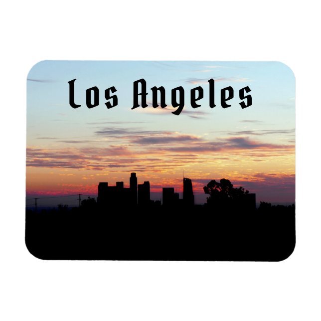 Los Angeles - anpassadet Magnet (Horisontell)